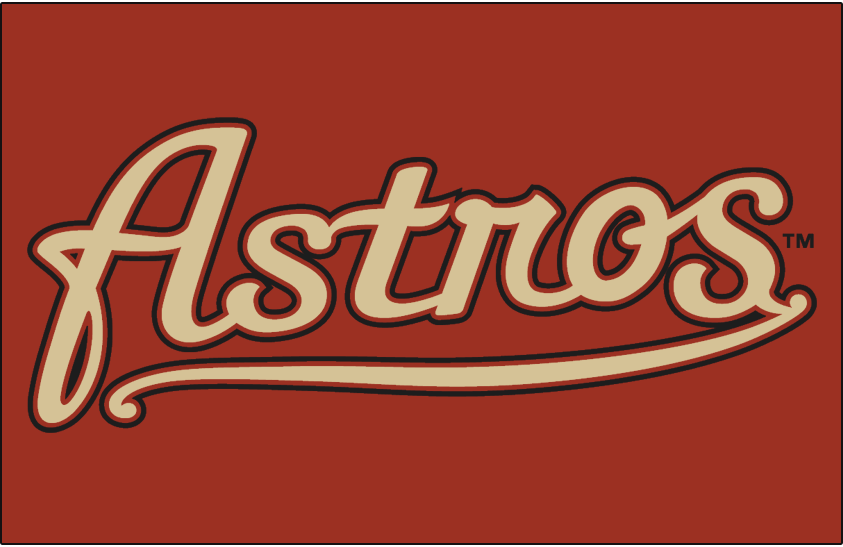 Houston Astros 2002-2012 Jersey Logo t shirts DIY iron ons